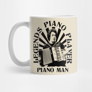 Classic Piano Player 1970s Mug